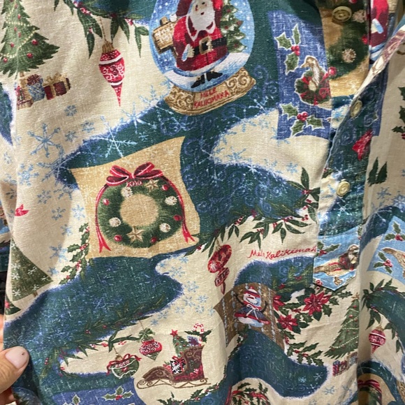 Reyn Spooner 2010 Christmas shirt new without tags - Picture 3 of 4